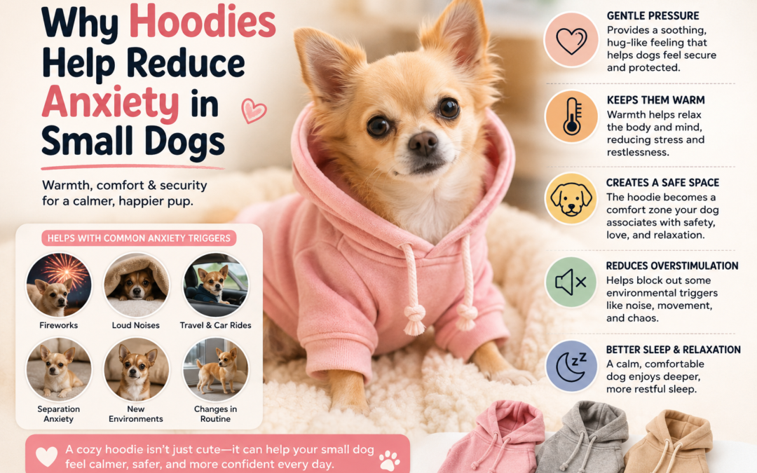 Why Hoodies Help Reduce Anxiety in Small Dogs