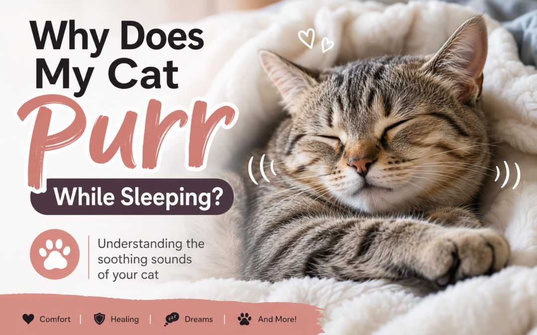 Why Does My Cat Purr While sleeping?